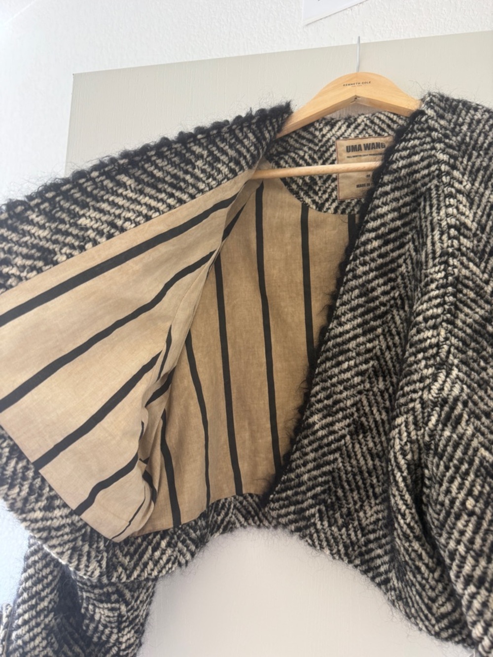 Uma Wang Cropped Kady Jacket $3250 - Picture 6 of 12